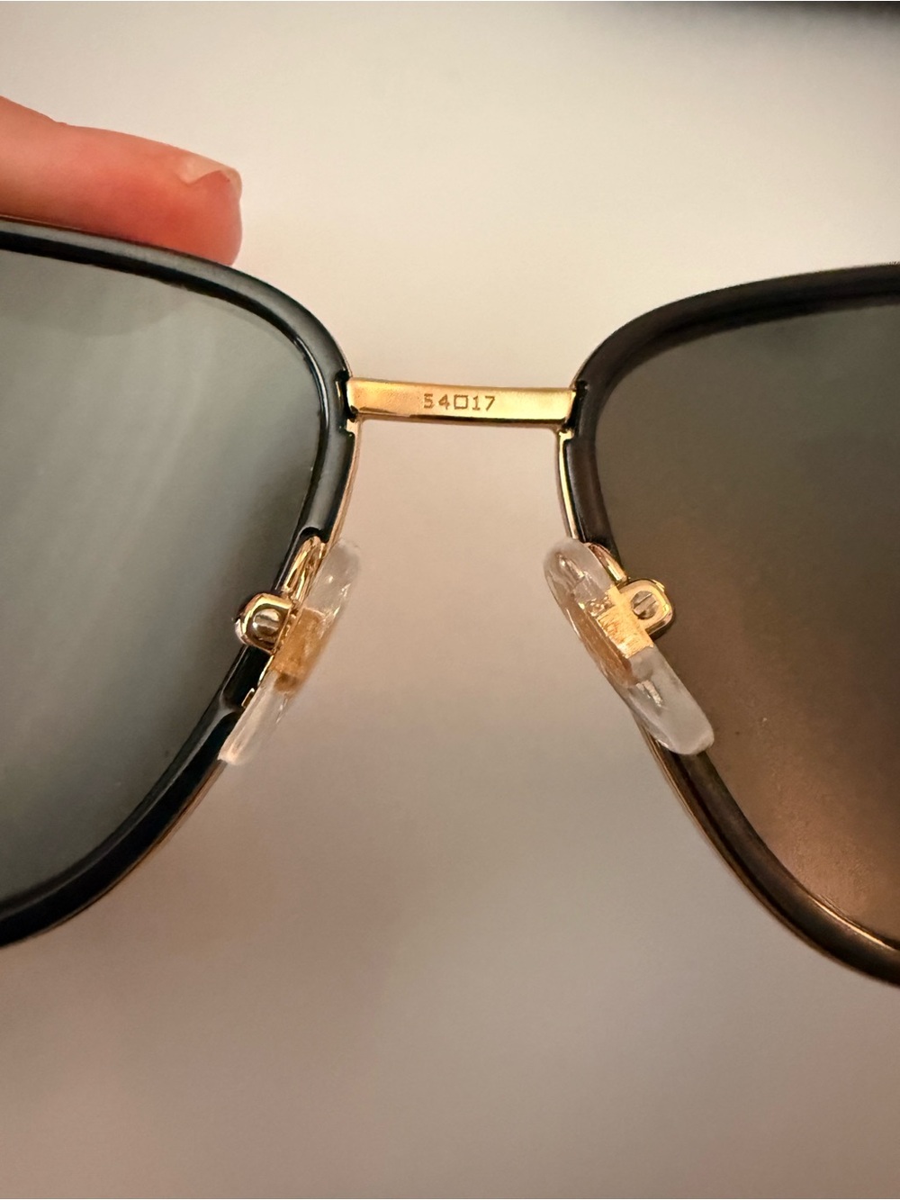 Versace Women’s Black & Gold Fashion Sunglasses - Picture 6 of 9